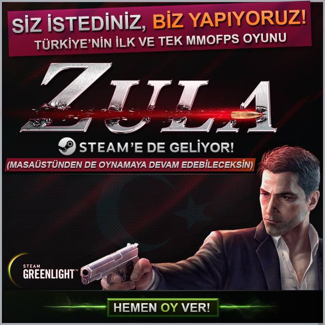 Türk oyunu Zula’nın savaşı Steam’de devam edecek gibi!