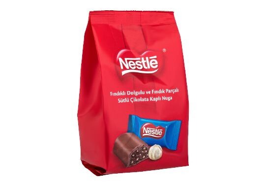 Bim Fındık Dolgulu ve Fındık Parçalı Sütlü Çikolatalı  Nuga   151 g fiyatı – Bayram 2024