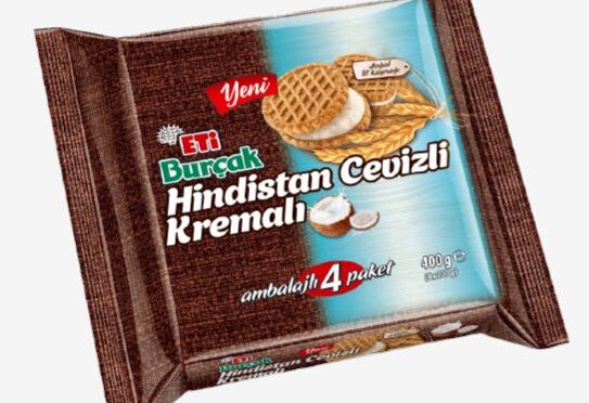 Hindistan Cevizi Kremalı Bisküvi