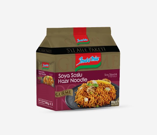 Bim Gurme 5’li Paket  Soya Soslu Noodle    400 gram fiyatı – 23 nisan 2024