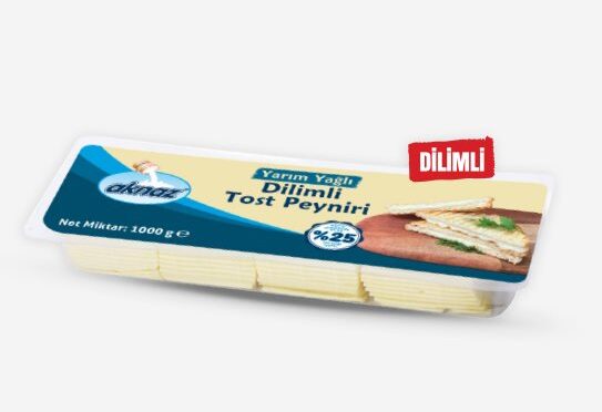 Yarım Yağlı Dilimli Tost Peyniri