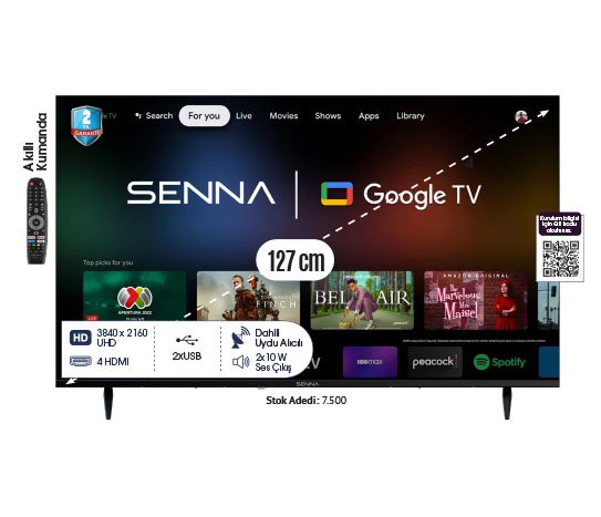 Bim 50 İNÇ SN50F950 FRAMELESS ULTRA HD GOOGLE TV   fiyatı –  7 Haziran