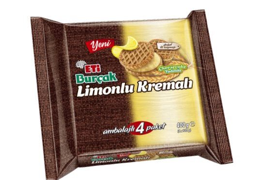 Limon Kremalı Yulaflı Bisküvi