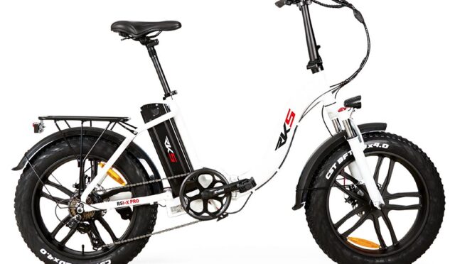 Rsı X Pro Kalın Teker E-Bike Rks Beyaz