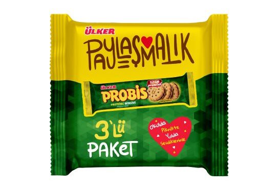 Kakaolu ve Muzlu Kremalı Proteinli Bisküvi