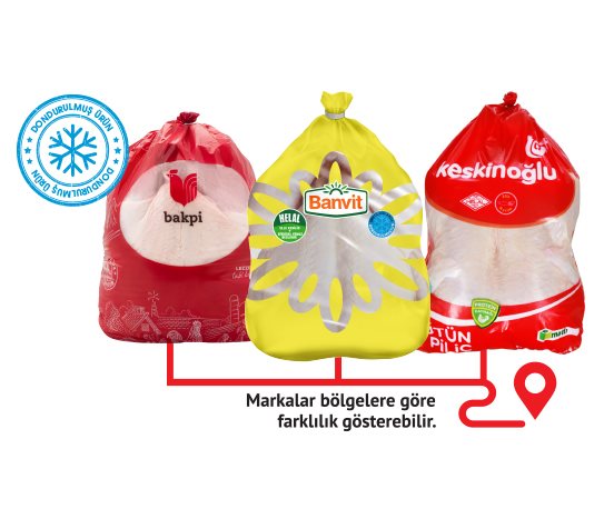 Bim Poşetli Bütün Piliç    1KG fiyatı –  30 temmuz