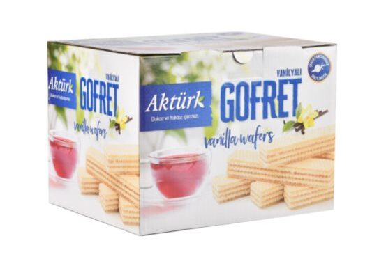 Vanilya Aromalı Gofret