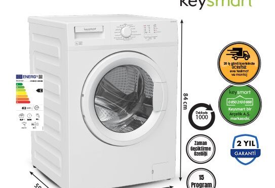 Bim 8 KG ÇAMAŞIR  MAKİNESİ KEY 8002 CM   fiyatı – 2024