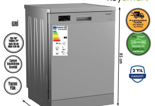 Bim 4 PROGRAMLI BULAŞIK MAKİNESİ KEY 4014 BMS   fiyatı – 2024