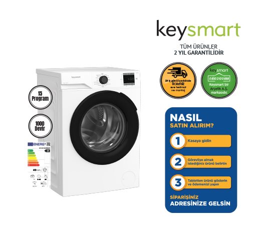 Bim 9 KG ÇAMAŞIR  MAKİNESİ  KEY 910 CM   fiyatı – 2026