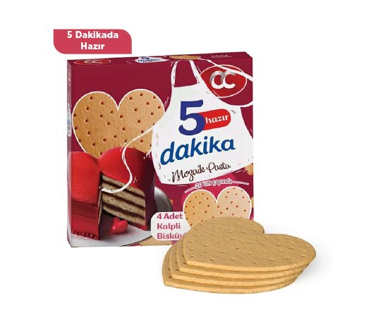 Bim Kalp Şekilli Bisküvi Pasta Tabanı  300 gram fiyatı – 2026