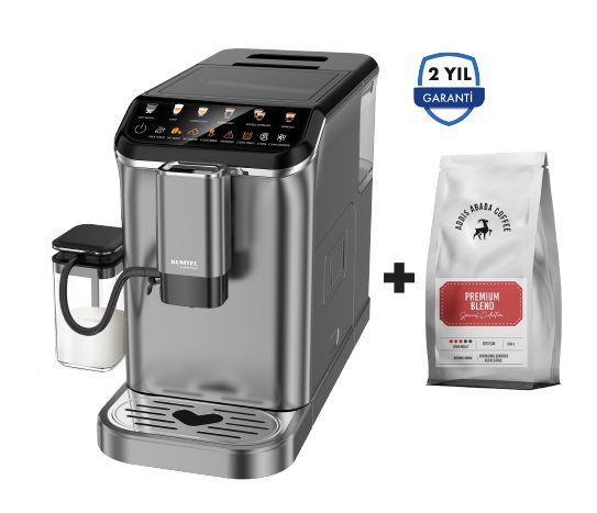 Bim Lattenow Tam Otomatik  Espresso Makinesi HCM-02  ve Premium Blend Kahve Çekirdeği 1 kg   fiyatı – 2026