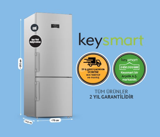 Bim NOFROST  BUZDOLABI KEY 490 NFS   fiyatı – 2026