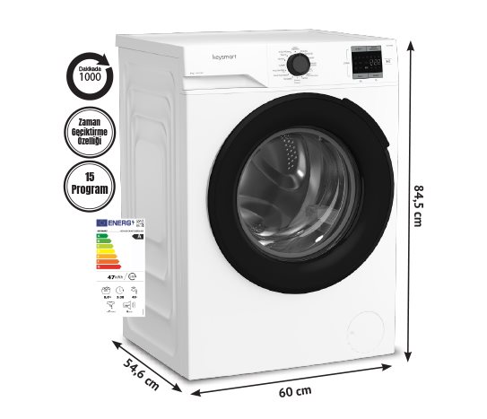 Bim 8 KG ÇAMAŞIR   MAKİNESİ KEY 810 CM     fiyatı – 2026