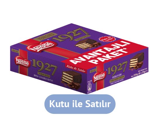 Bim Nestle 1927 Bitter Çikolatalı Gofret  8×28 g fiyatı – 2026