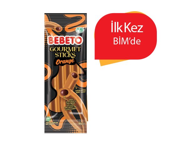 Bim Portakal, Bitter Çikolata  & Fındık Aromalı Yumuşak Şekerleme  65 g fiyatı – 2026