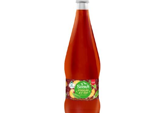 Şeftali Aromalı Gazlı Buzlu Çay
